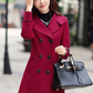 Turndown Collar Pea Coat