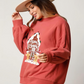 Long Sleeves Sequin Sweatshirt