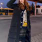 Long Hooded Puffer Coat