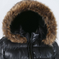 Faux Fur Hooded Puffer Coat