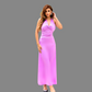 Violet V Neck Sleeveless Maxi Dress