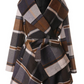 Classic Plaid Woolen Jacket