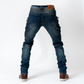 Men's Zipper Motorcycle Riding Jeans