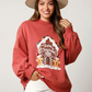 Long Sleeves Sequin Sweatshirt