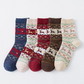 Cotton Blend Christmas Pattern Socks