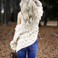 Knited Soft Heart Shape Cardigan