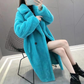 Oversized Long Teddy Coat