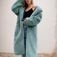 Faux Fur Hooded Long Coat