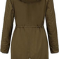 Fleece-Lined, Windproof Mid-Length Coat