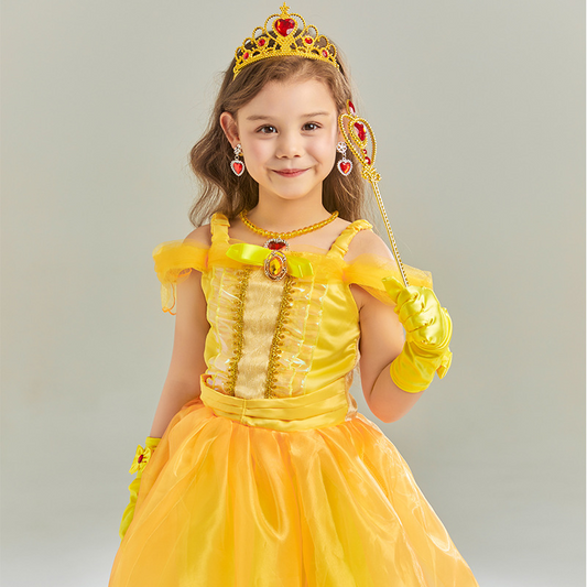 Beauty and the Beast Princess Girl Dress