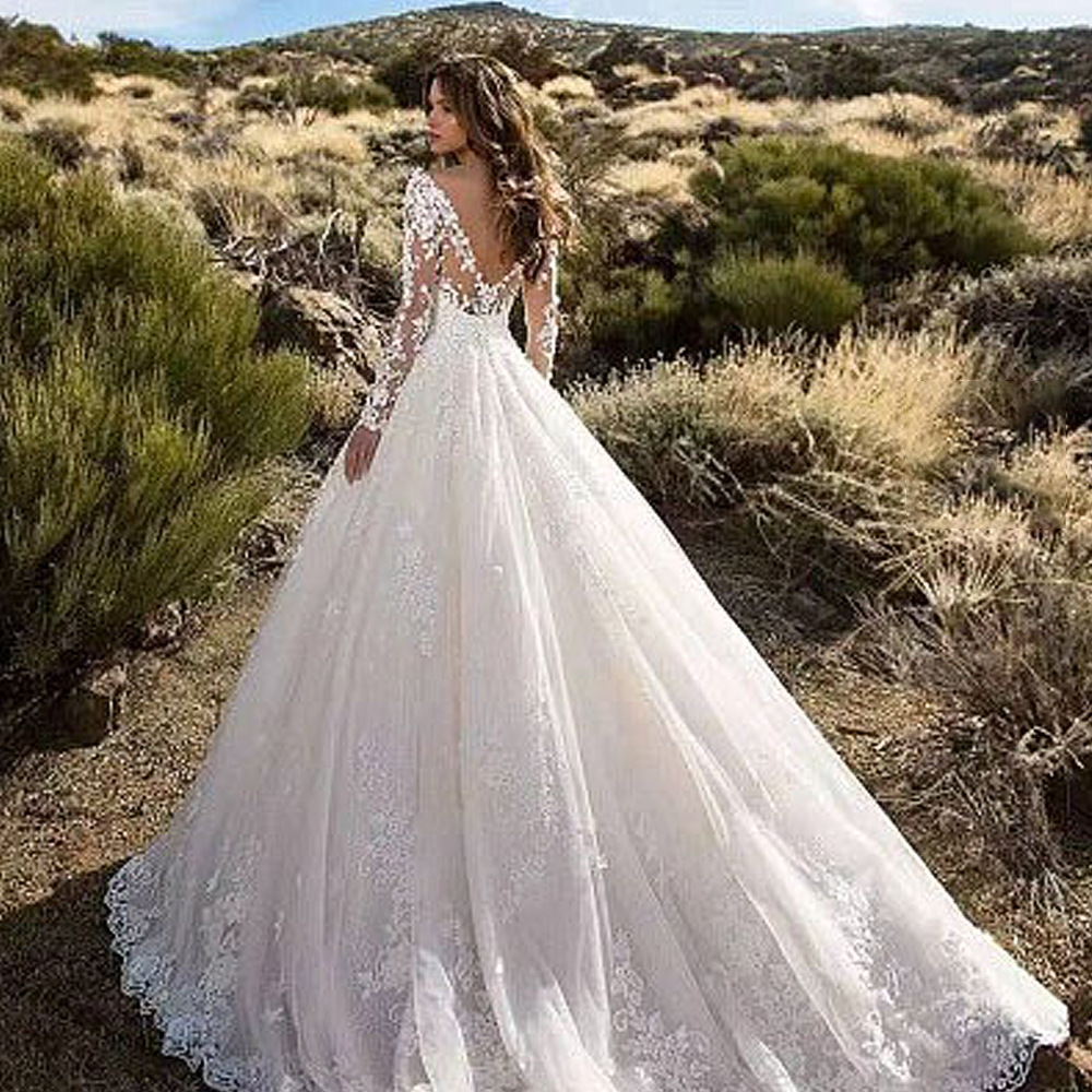 Women's Lace Wedding Dress