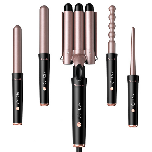 5 in 1 Curling Iron with Thermal Brush-320S