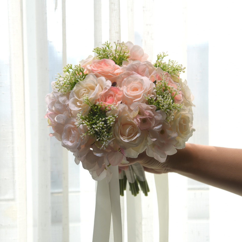 Perfect Simplicity Bridesmaid Bouquet