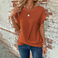 Round Neck Sleeveless Twisted Top