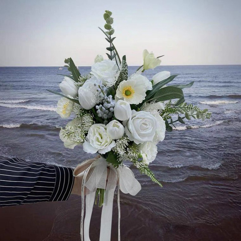 Dried & Artificial Flowers Bridal Bouquet