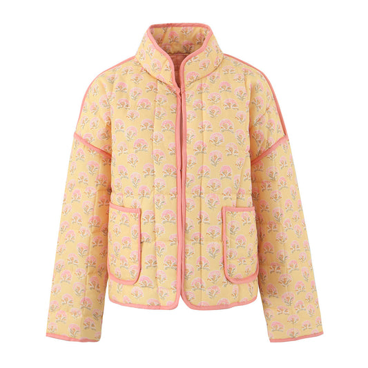 Floral Quilted Jacket