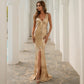 Sequin Split leg Mermaid Prom Dress