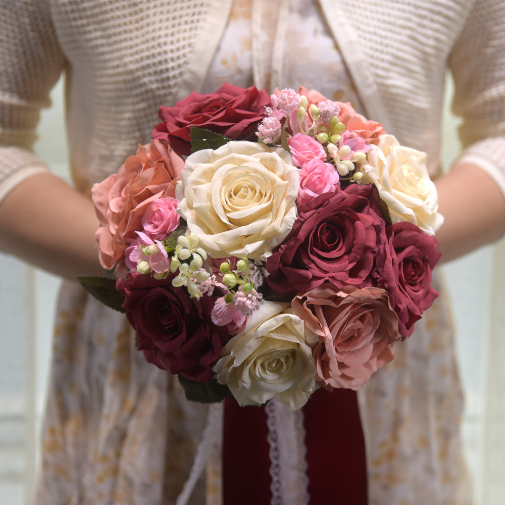 Large Artificial Bridal Bouquet