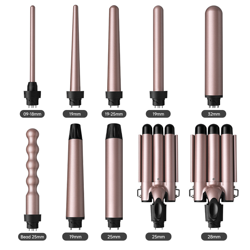 5 in 1 Curling Iron with Thermal Brush-320S