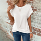 Round Neck Sleeveless Twisted Top