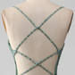 Sparkly Spaghetti Strap Backless Prom Dress