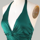 Halter Neck Sleeveless Bridesmaid Dress