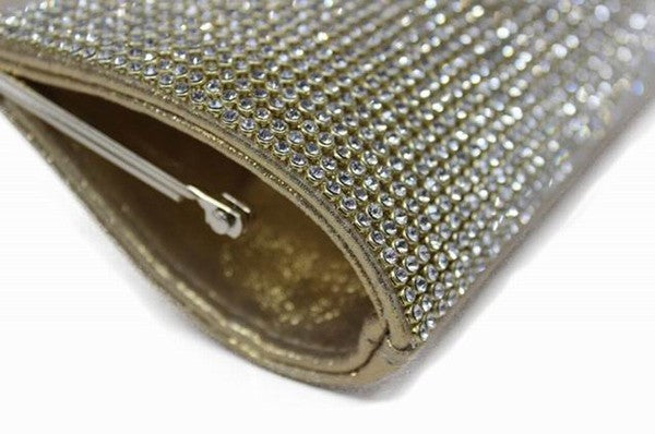 Rhinestone Detailing Clutch