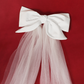 Ribbon Bow Veil