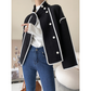 Color Block Long Sleeve Jacket