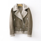 Suede Motorcycle Jacket