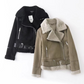 Suede Motorcycle Jacket