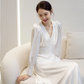 Elegant A-Line Long Sleeve Wedding Dress