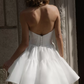 Strapless Sweetheart Neck Sleeveless Short Wedding Dress